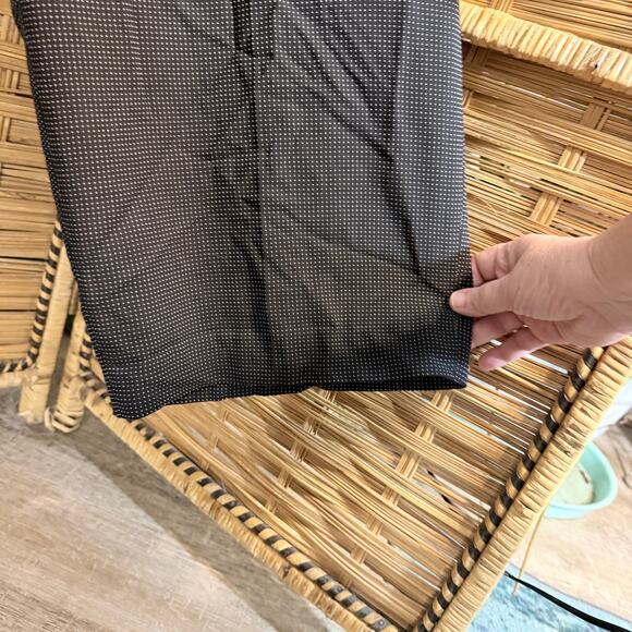 Talbots Polka Dot Pantsuit Blazer 22W Pant 24W Made USA Italian Fabric plus size - Picture 12 of 15